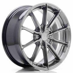 Felga aluminiowa 18" Japan Racing JR37 18x8 ET20-45 5H BLANK Hyper Black