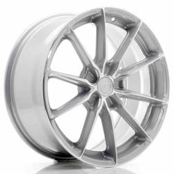 Felga aluminiowa 18" Japan Racing JR37 18x8 ET20-45 5H BLANK Silver MachinedFace