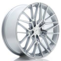 Felga aluminiowa 18" Japan Racing JR38 18x8 ET20-45 5H BLANK Silver Machined Face