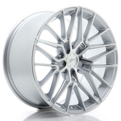 Felga aluminiowa 18" Japan Racing JR38 18x9 ET20-45 5H BLANK Silver Machined Face