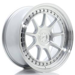 Felga aluminiowa 18" Japan Racing JR47 18x8,5 ET15-35 5H BLANK Silver Machined Face