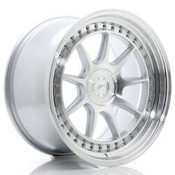 Felga aluminiowa 18" Japan Racing JR47 18x9,5 ET15-35 5H BLANK Silver Machined Face