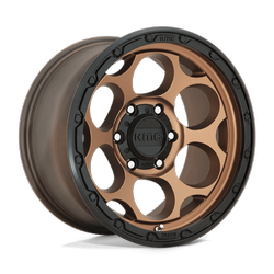 Felga aluminiowa 18" KMC Dirty Harry 18x8,5 ET18 5x127 Matte Bronze With Black Lip