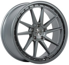 Felga aluminiowa 19" 59 North Wheels S-001 19x8,5 ET38 5x108 Matte gunmetal/full front polish