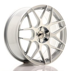 Felga aluminiowa 19" Japan Racing JR18 19x8,5 ET20-42 5H BLANK Silver MachinedFace