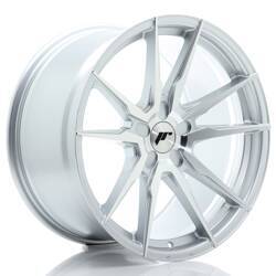 Felga aluminiowa 19" Japan Racing JR21 19x9,5 ET20-45 5H BLANK Silver Machined Face