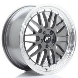 Felga aluminiowa 19" Japan Racing JR23 19x8,5 ET45 5x112 Hyper Gray w/Machined Lip