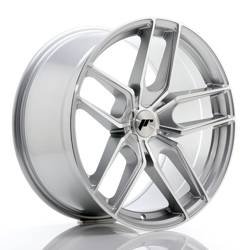 Felga aluminiowa 19" Japan Racing JR25 19x9,5 ET20-40 5H BLANK Silver MachinedFace