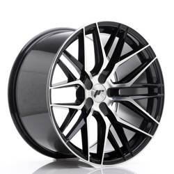 Felga aluminiowa 19" Japan Racing JR28 19x10,5 ET20-40 5H BLANK Gloss BlackMachinedFace