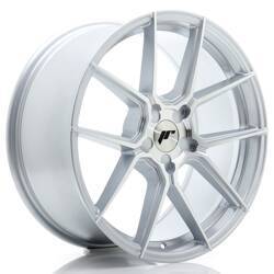 Felga aluminiowa 19" Japan Racing JR30 19x8 ET20-40 5H BLANK Silver Machined Face