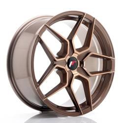 Felga aluminiowa 19" Japan Racing JR34 19x8,5 ET20-40 5H BLANK Platinum Bronze