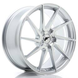 Felga aluminiowa 19" Japan Racing JR36 19x8,5 ET20-45 5H BLANK Silver Machined Face