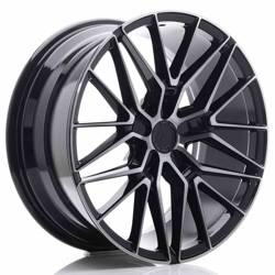 Felga aluminiowa 19" Japan Racing JR38 19x8,5 ET35 5x120 Black Brushed w/TintedFace