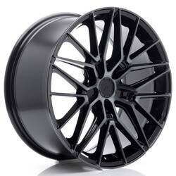 Felga aluminiowa 19" Japan Racing JR38 19x8 ET20-40 5H BLANK Black Machined w/Tinted Face