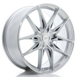 Felga aluminiowa 19" Japan Racing JR44 19x8 ET20-40 5H BLANK Silver w/ Machined Face