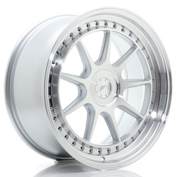 Felga aluminiowa 19" Japan Racing JR47 19x8,5 ET15-35 5H BLANK Silver Machined Face