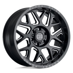 Felga aluminiowa 20" Black Rhino Reaper 20x11,5 ET-44 6x139,7 Gloss Black & Milled