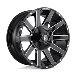 Felga aluminiowa 20" Fuel Contra 20x9 ET20 8x180 Gloss Black Milled