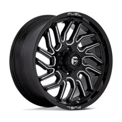 Felga aluminiowa 20" Fuel D807 HURRICANE 20x9 ET20 6x135 Gloss Black Milled