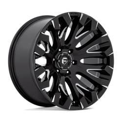 Felga aluminiowa 20" Fuel D828 QUAKE 20x9 ET1 5x114,3 Gloss Black Milled