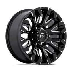 Felga aluminiowa 20" Fuel D828 QUAKE 20x9 ET1 8x170 Gloss Black Milled