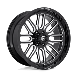 Felga aluminiowa 20" Fuel Ignite 20x10 ET-18 8x180 Gloss Black Milled