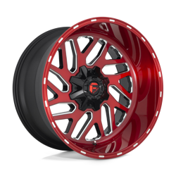 Felga aluminiowa 20" Fuel Triton 20x10 ET-18 5x114,3/127 Candy Red Milled