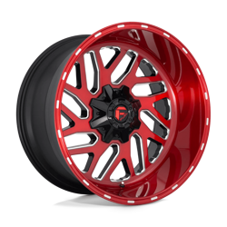 Felga aluminiowa 20" Fuel Triton 20x10 ET-18 8x170 Candy Red Milled