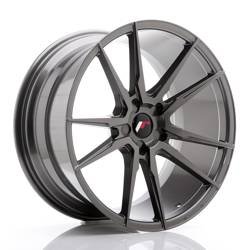 Felga aluminiowa 20" Japan Racing JR21 20x10 ET20-40 5H Blank Hyper Gray