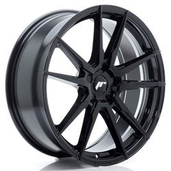 Felga aluminiowa 20" Japan Racing JR21 20x8,5 ET20-45 5H BLANK Glossy Black