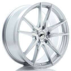 Felga aluminiowa 20" Japan Racing JR21 20x8,5 ET20-45 5H BLANK Silver Machined Face