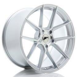 Felga aluminiowa 20" Japan Racing JR30 20x10 ET20-48 5H BLANK Silver Machined Face