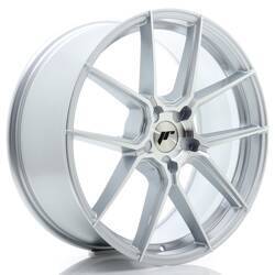 Felga aluminiowa 20" Japan Racing JR30 20x8 ET20-40 5H BLANK Silver Machined Face