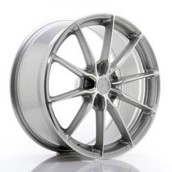 Felga aluminiowa 20" Japan Racing JR37 20x9 ET20-45 5H BLANK Silver MachinedFace