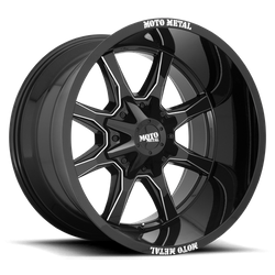 Felga aluminiowa 20" Moto Metal MO970 20x12 ET-44 6x135/139,7 Gloss Black