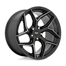 Felga aluminiowa 20" Niche Torsion 20x10,5 ET20 5x115 Gloss Black Milled