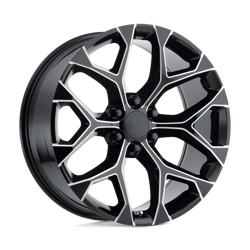 Felga aluminiowa 20" Performance Replicas PR176 20x9 ET24 6x139,7 Gloss Black Milled