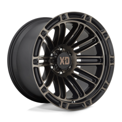 Felga aluminiowa 20" XD Double Deuce 20x10 ET-18 6x139,7 Satin Black With Dark Tint