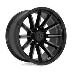 Felga aluminiowa 20" XD Luxe 20x10 ET-18 6x139,7 Gloss Black Machined With Gray Tint