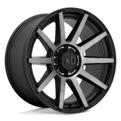 Felga aluminiowa 20" XD Outbreak 20x10 ET-18 5x139,7 Satin Black With Gray Tint