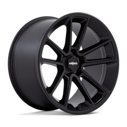 Felga aluminiowa 21" Rotiform Btl 21x9 ET20 5x112 Matte Black With Black Cap And Inside Spoke Details