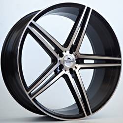 Felga aluminiowa 22" Forzza Bosan 22x9 ET35 5x112 Black Matt Face Machined