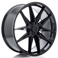 Felga aluminiowa 22" Japan Racing JR44 22x9 ET15-35 5H BLANK Glossy Black