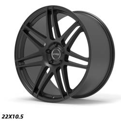 Felga aluminiowa 22" Strom STR3 22x10,5 ET40 5x120 Full Satin Black