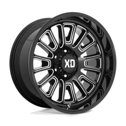 Felga aluminiowa 22" XD Rover 22x12 ET-44 6x135 Gloss Black Milled