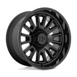 Felga aluminiowa 22" XD Rover 22x12 ET-44 6x135 Satin Black With Gloss Black Lip