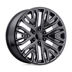 Felga aluminiowa 24" Performance Replicas PR197 24x10 ET31 6x139,7 Gloss Black Milled