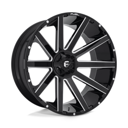 Felga aluminiowa 26" Fuel Contra 26x12 ET-44 6x135/139,7 Gloss Black Milled