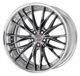 Felga aluminiowa Work Wheels SCHWERT BRUNNEN 21" STEP RIM Brilliant Silver Black(BSB)