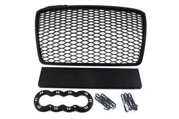 GRILL AUDI A4 B7 RS-STYLE BLACK (04-08)